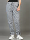 Plus Size Women Natural Grey Joggers