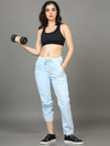 Plus Size Women Blue Haze Joggers