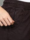 Plus Size Women Coffee Bean Joggers