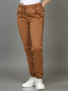 Plus Size Women Otter Brown Joggers