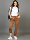 Plus Size Women Otter Brown Joggers