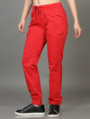 Plus Size Women Radical Red Joggers