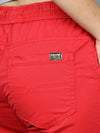 Plus Size Women Radical Red Joggers