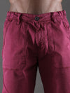 Dark Mauve Shorts