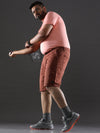 Plus Size Crater Brown Shorts