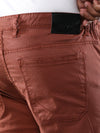 Plus Size Crater Brown Shorts