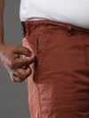 Plus Size Crater Brown Shorts