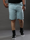Products Plus Size Cloudy Blue Shorts