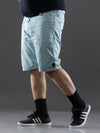 Products Plus Size Cloudy Blue Shorts