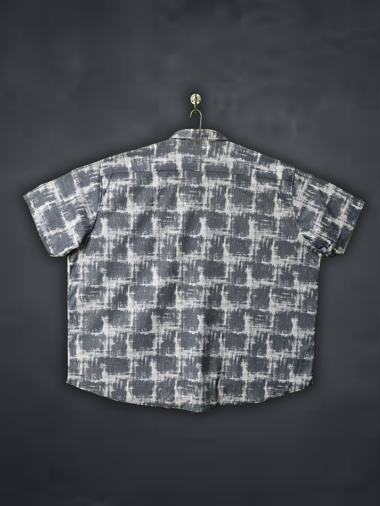 Copper Stone white Gray Printed shirts Plus Size