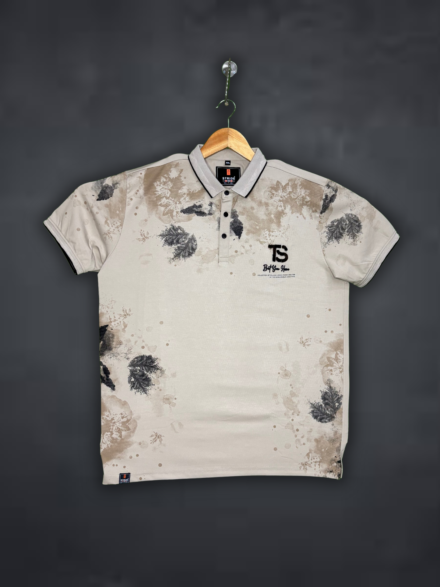 Stride Men's Premium T-Shirt| Pestel White