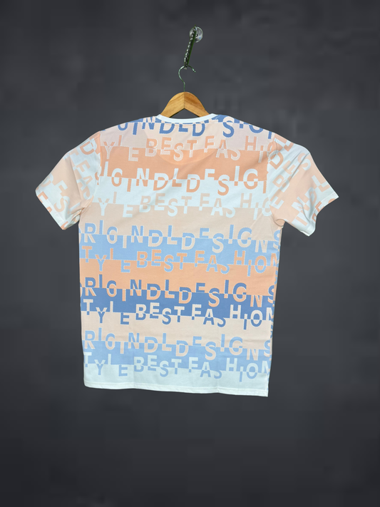 Stride Men's Premium T-Shirt| Orange
