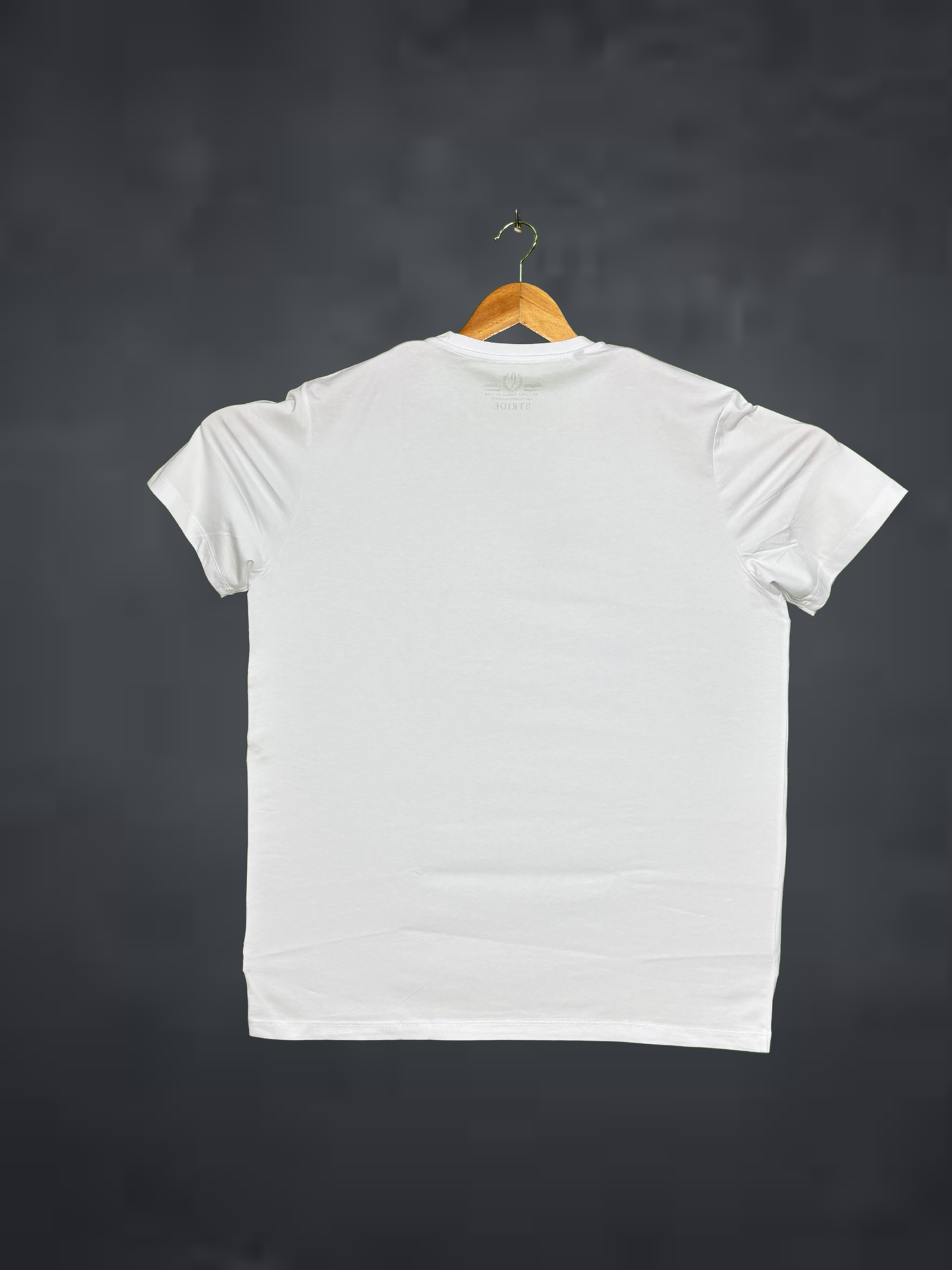 Stride Men's Premium T-Shirt|White t-shirt with graphic design