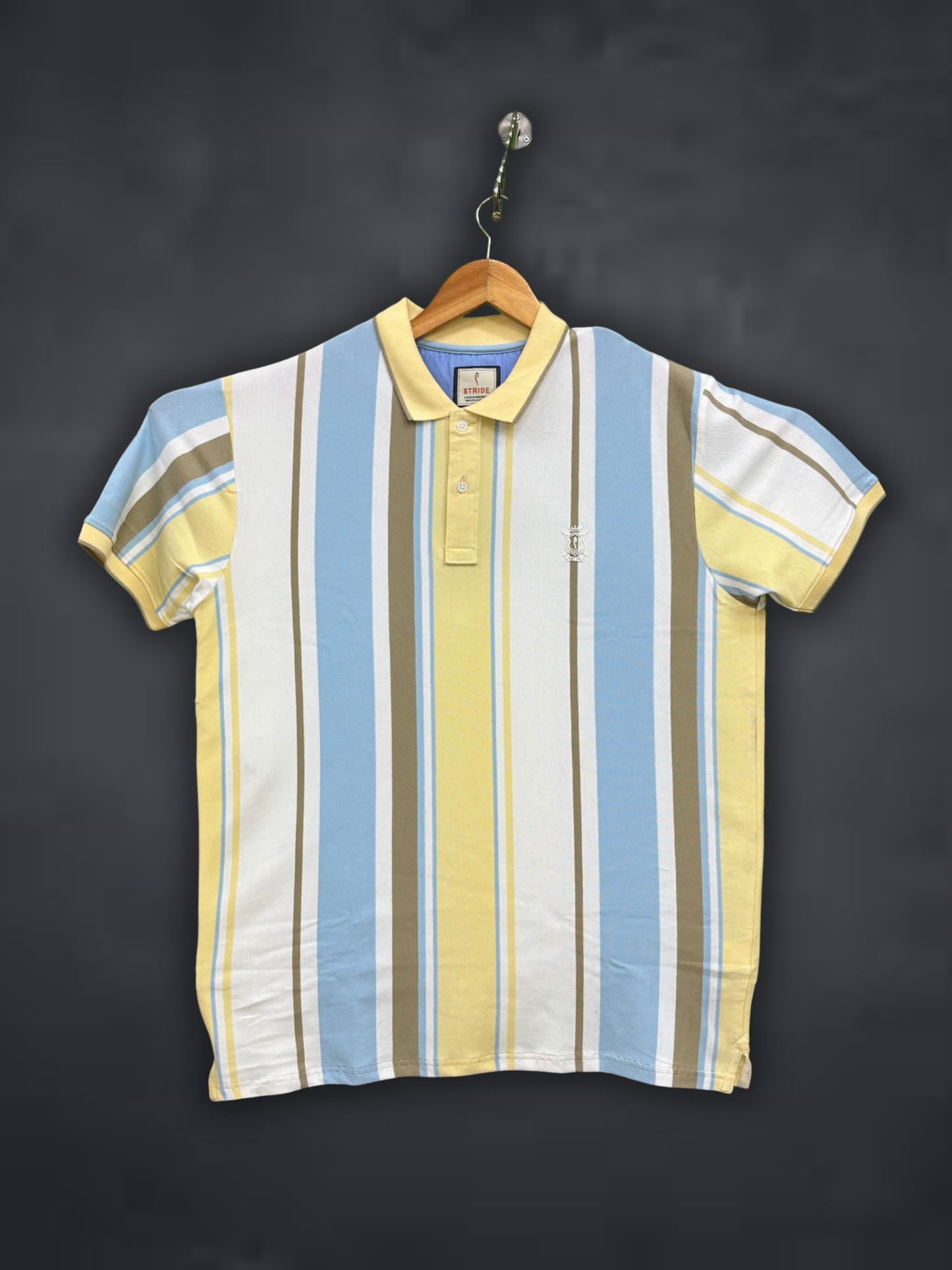 Stride Men's Premium T-Shirt | Stipes