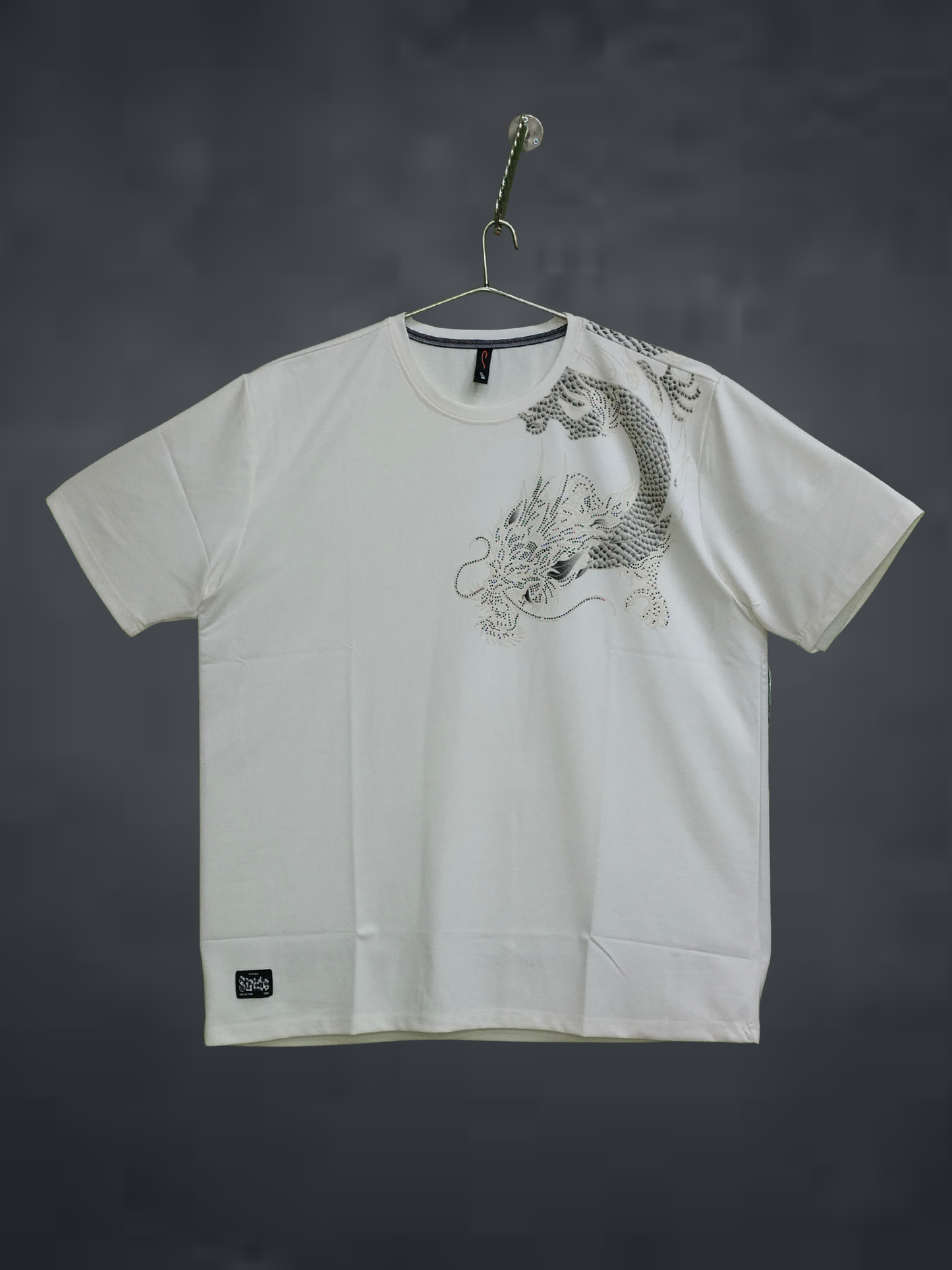 Stride Men's Premium T-Shirt | White Printed