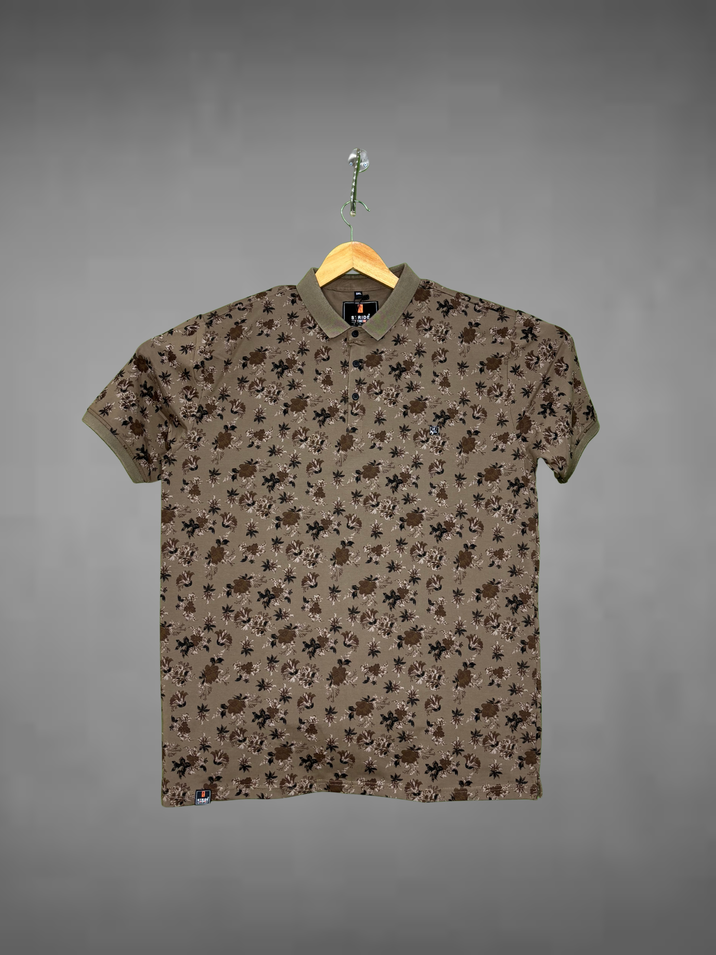 Stride Men's Premium T-Shirt| Coffee