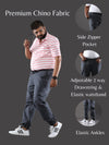 Plus Size Jet Grey Jogger