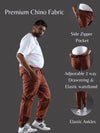 Plus Size Crater Brown Jogger