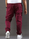 Plus Size Dark Mauve Jogger