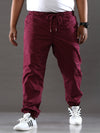 Plus Size Dark Mauve Jogger