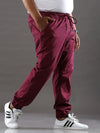 Plus Size Dark Mauve Jogger