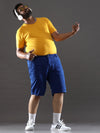 Plus Size Catalina Blue Shorts