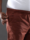 Plus Size Crater Brown Jogger