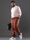 Plus Size Crater Brown Jogger