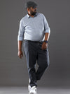 Plus Size Jet Grey Jogger