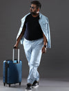 Plus Size Blue Haze Joggers