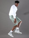 Mineral Green Shorts