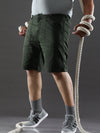 Plus Size Jungle Green Shorts
