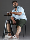 Plus Size Jungle Green Shorts