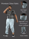 Plus size Cloudy Blue Jogger
