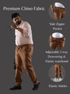 Plus size Otter Brown Jogger