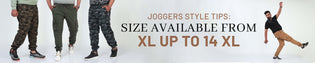  Joggers Style Tips: Size available from XL up to 14 XL