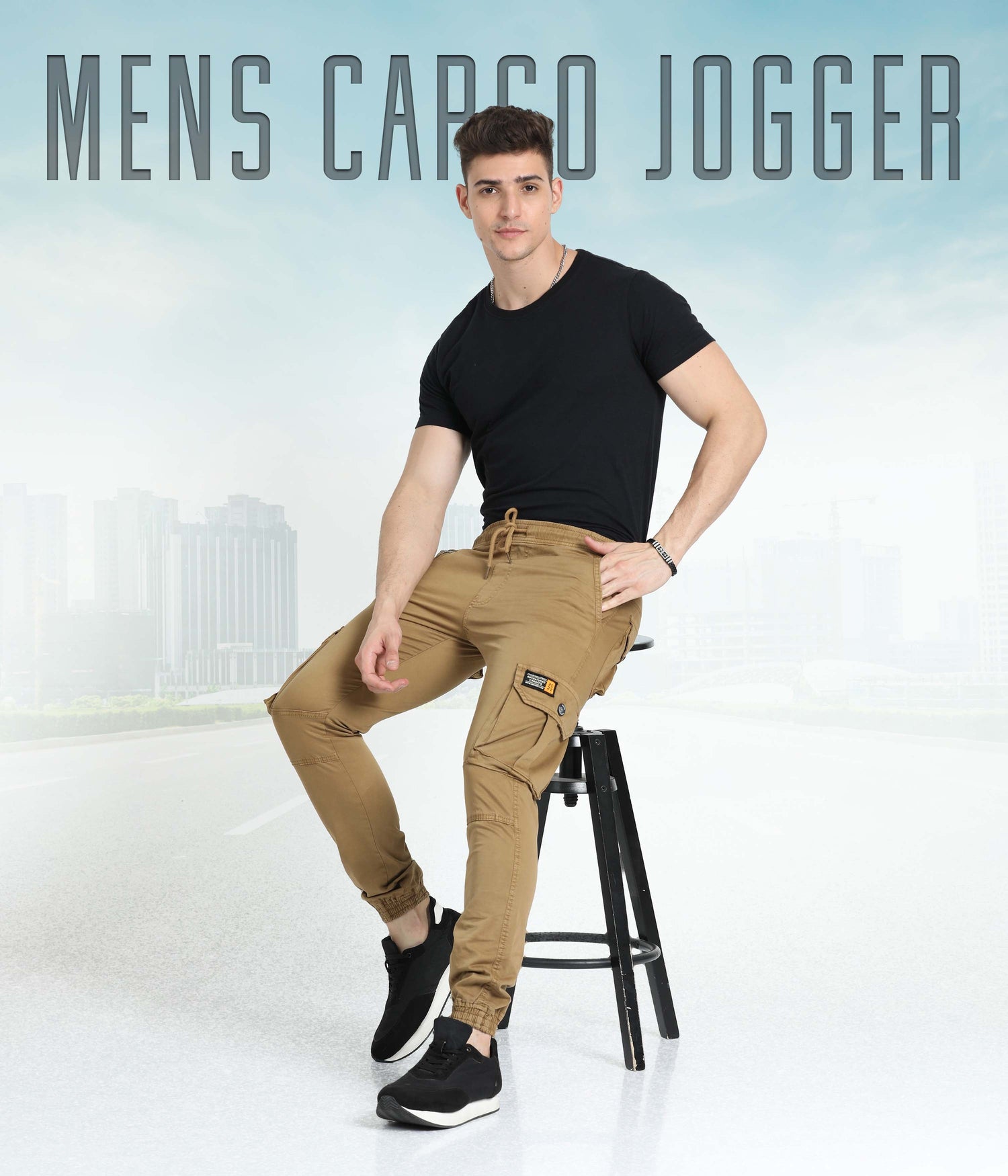 cargo joggers mens