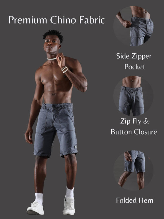 Jet Grey Shorts