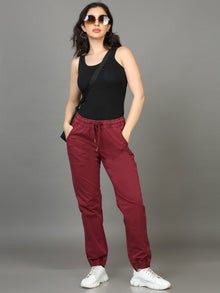  Dark Mauve Women Joggers