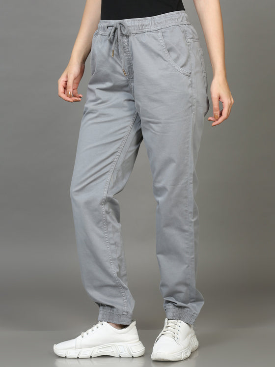 Natural Grey Women Joggers