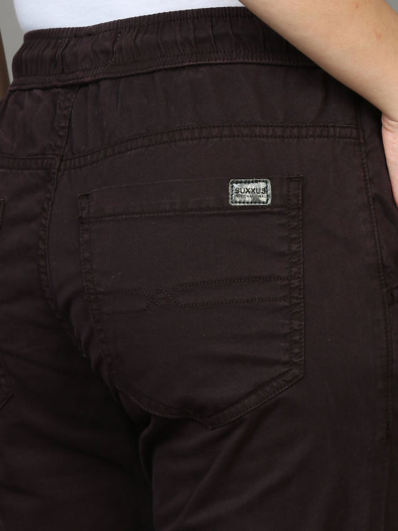 Plus Size Women Coffee Bean Joggers