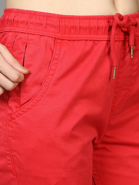 Radical Red Women Joggers