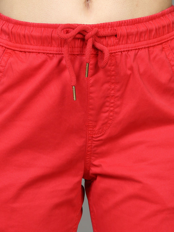 Radical Red Women Joggers