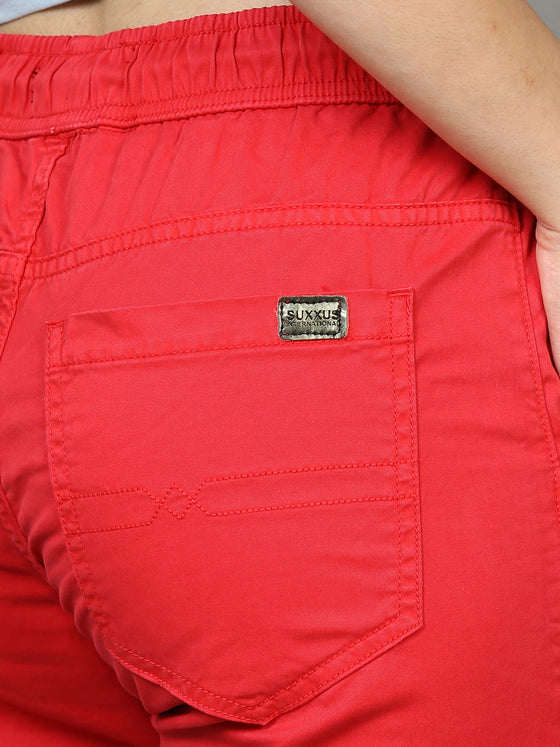 Radical Red Women Joggers