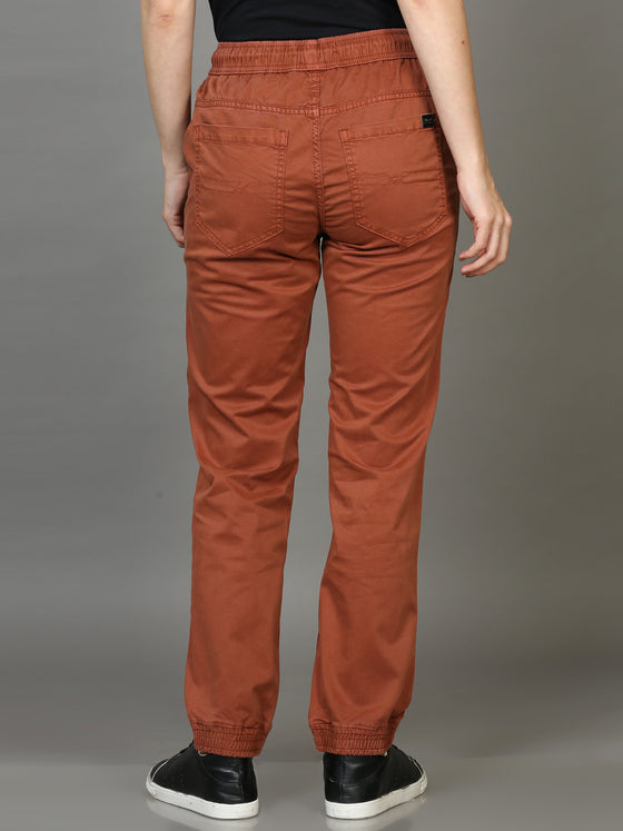 Crater Brown Women Joggers