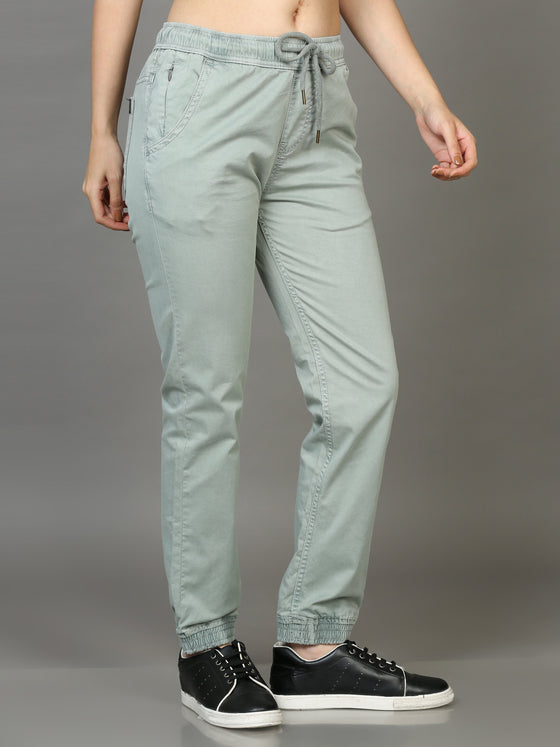 Mineral Green Women Joggers