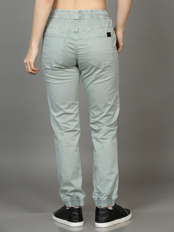 Mineral Green Women Joggers