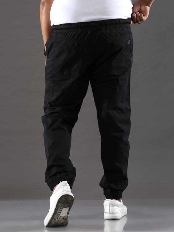 Plus Size Smoky Black Jogger