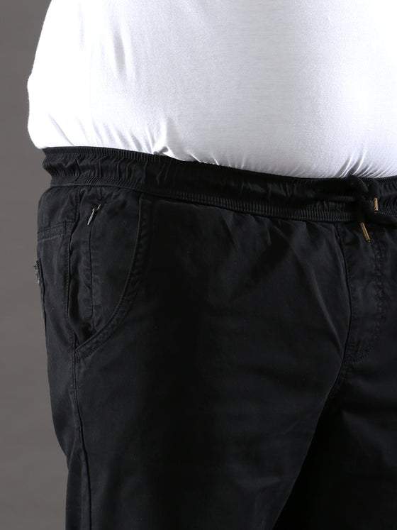 Plus Size Smoky Black Jogger