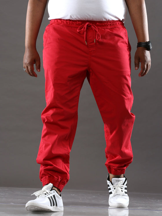 Plus Size Radical Red Jogger